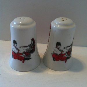 Dancer Salt and Pepper Shakers